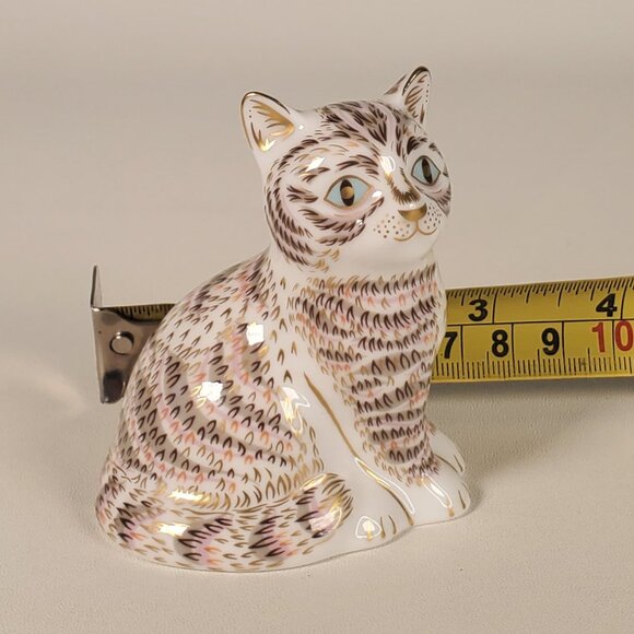 Royal Crown Derby Thomas Cat Ltd. Ed. of 1500 Small 3” - Picture 8 of 8